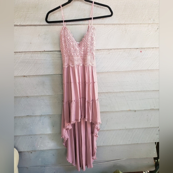Rue 21 Mauve Lavender high low sundress sz xs - Picture 1 of 3